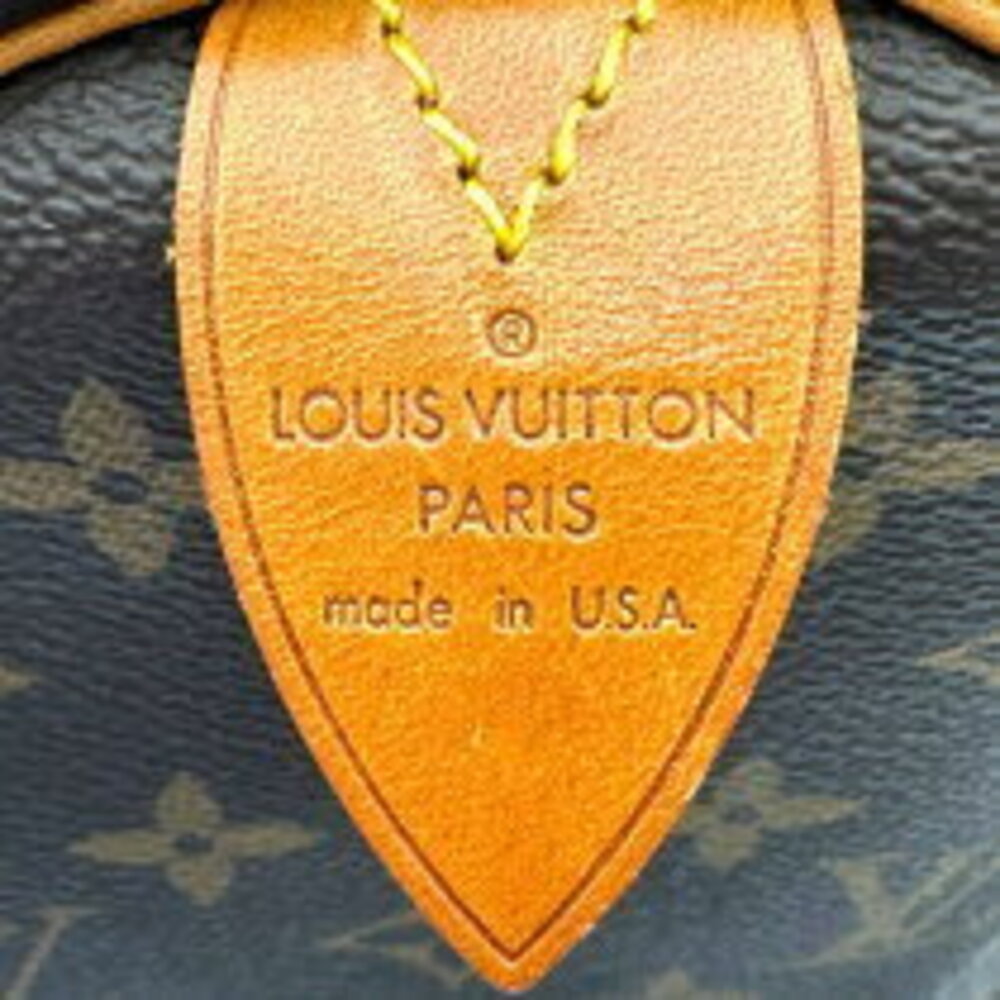 Louis Vuitton Speedy Brown Monogram Handbag - Picture 6 of 11